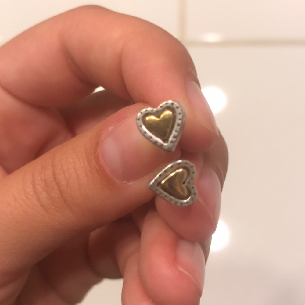 Brighton heart earrings